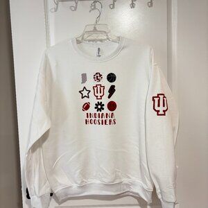 Indiana University Coquette Sweatshirt NWT